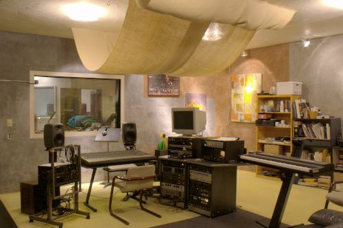 View Recording Room from Control Room